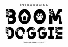 Boom Doggie Font Poster 1