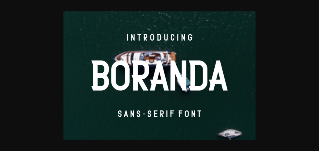 Boranda Font Poster 3