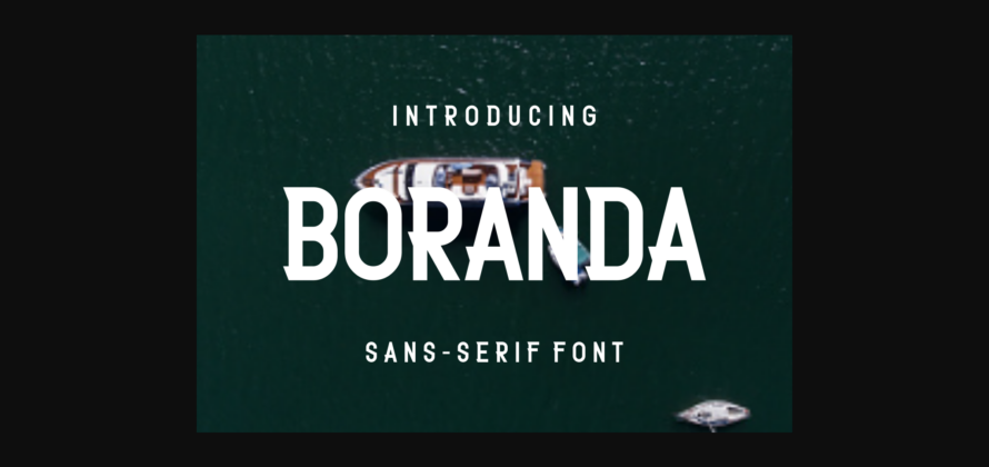 Boranda Font Poster 3