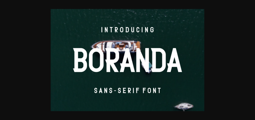 Boranda Font Poster 1