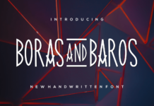 Borasandbaros Font Poster 1