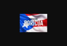 Boricua Font Poster 1