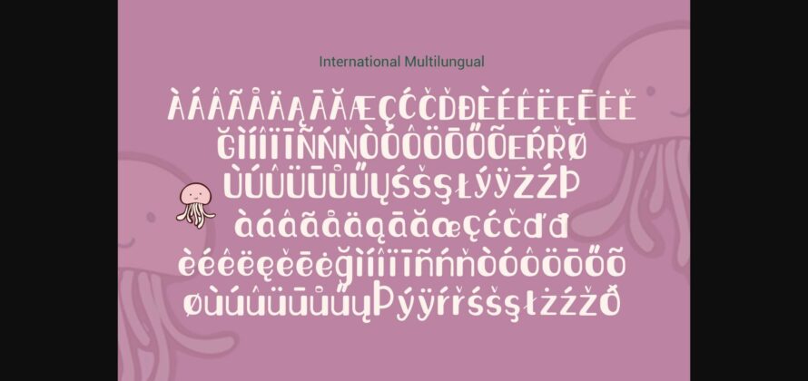 Bornywale Font Poster 5