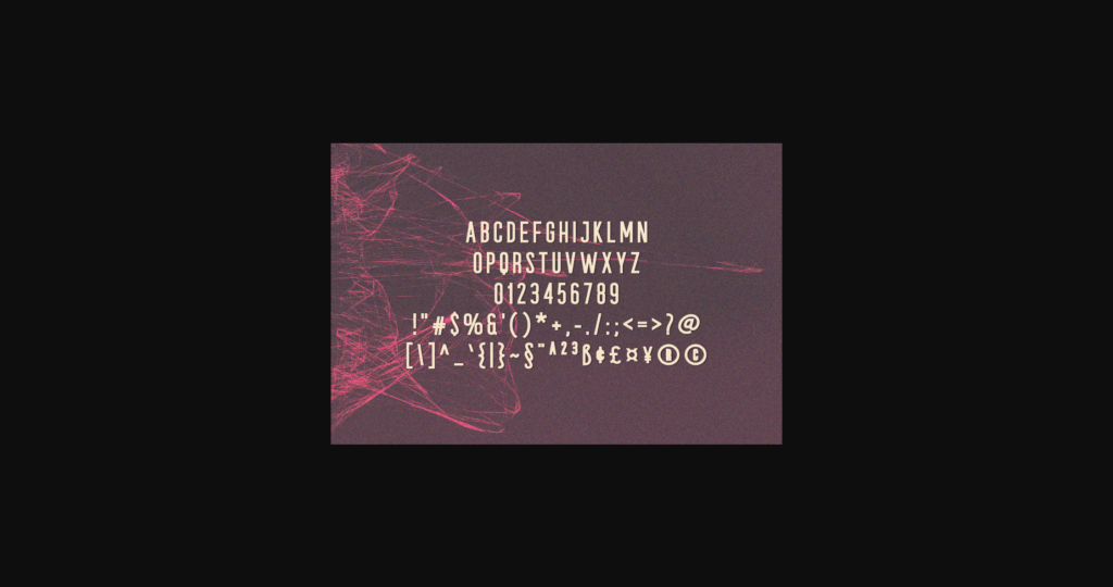 Boston Font Poster 4