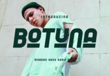 Botuna Font Poster 1