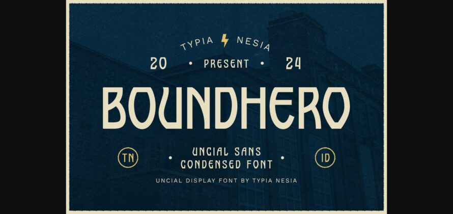 Boundhero Font Poster 3