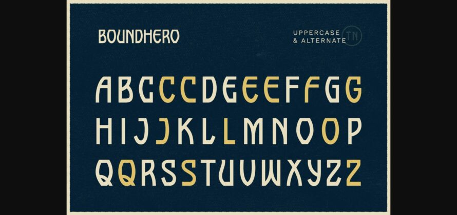 Boundhero Font Poster 4