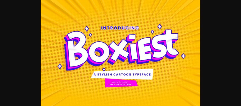 Boxiest Font Poster 3