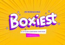 Boxiest Font Poster 1