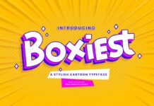Boxiest Font Poster 1
