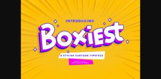 Boxiest Font Poster 1