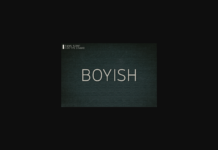 Boyish Font Poster 1