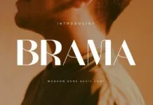 Brama Font Brama Font Poster 1