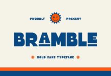 Bramble Font Poster 1