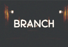 Branch Font Poster 1