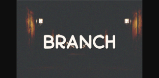 Branch Font Poster 1