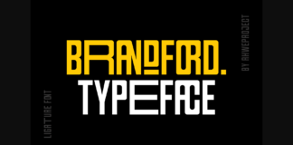 Brandford Font Poster 1