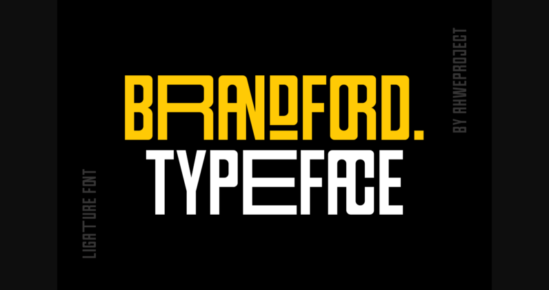 Brandford Font Poster 1