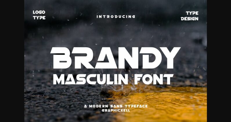 Brandy Font Poster 1