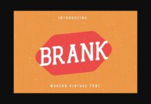 Brank Font Poster 1