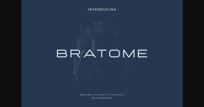 Bratome Font Poster 3