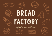 Bread Factory Font Bread Factory Font Poster 1