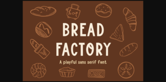 Bread Factory Font Poster 1