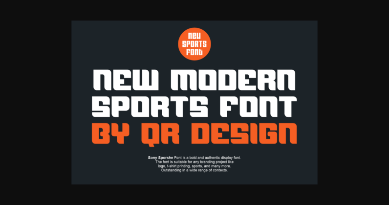 Break Sporter Font Poster 6