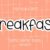 Breakfast Font