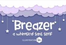 Breazer Font Poster 1