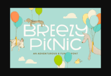 Breezy Picnic Font Breezy Picnic Font Poster 1