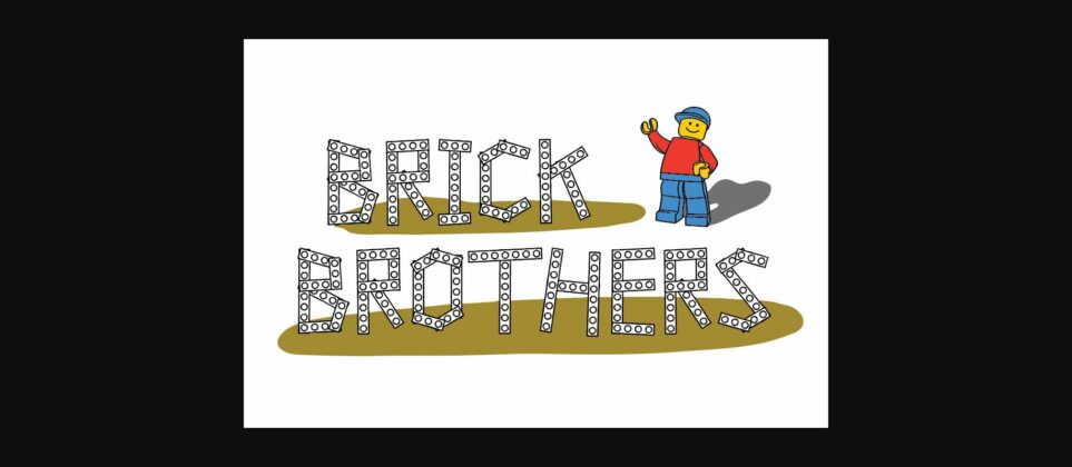 Brick Brothers Font Poster 3