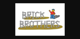 Brick Brothers Font Poster 1