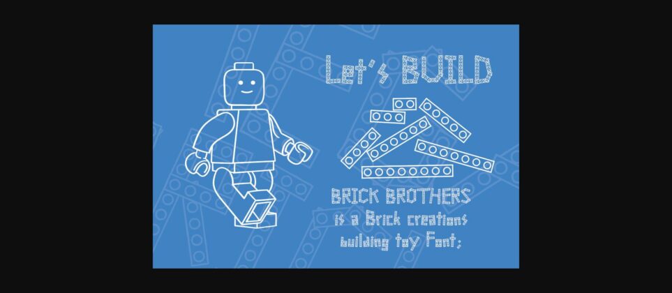 Brick Brothers Font Poster 5