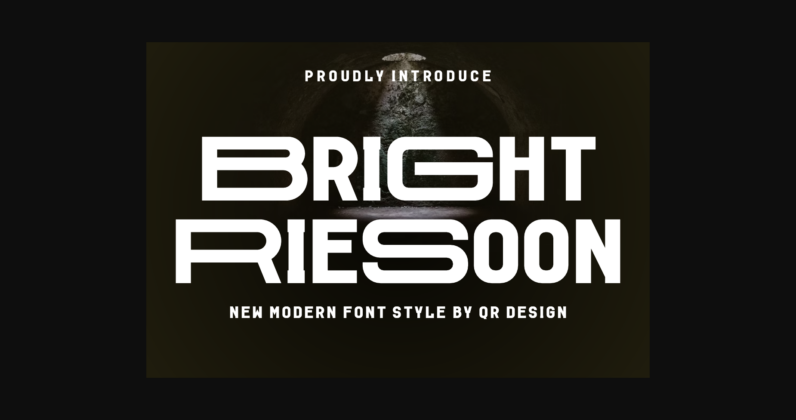 Bright Riesoon Font Poster 3