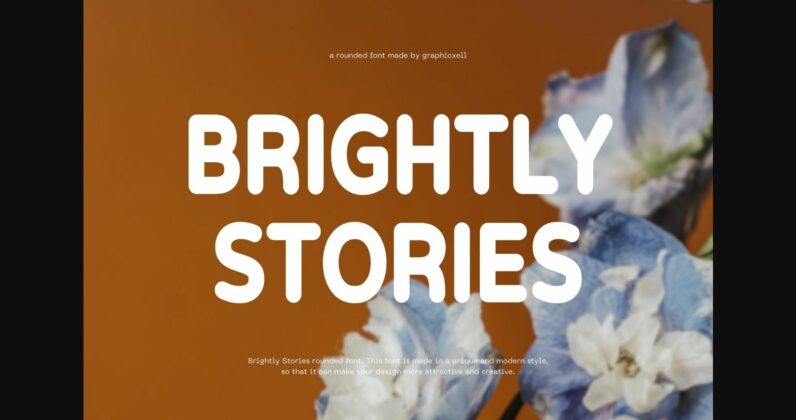 Brightly Stories Font Poster 3