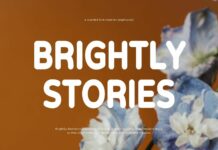 Brightly Stories Font Poster 1