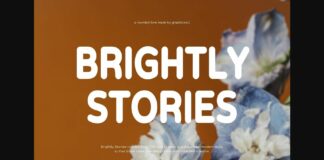 Brightly Stories Font Poster 1