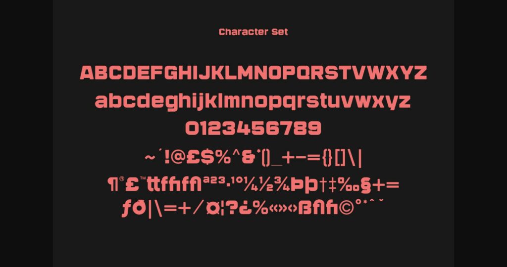 Brigotte Font Poster 9