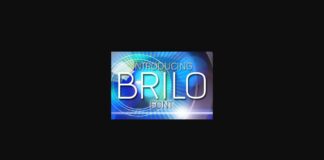 Brilo Font Poster 1