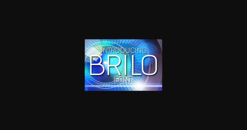 Brilo Font Poster 1