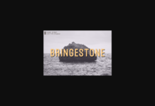 Bringestone Font Poster 1