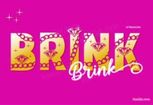Brink Brink Font Poster 1