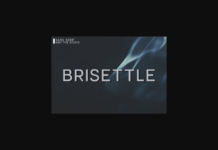 Brisettle Font Poster 1