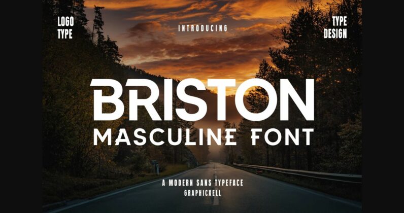 Briston Font Poster 3