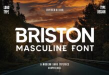 Briston Font Poster 1