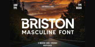 Briston Font Poster 1