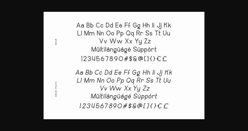 Brockheart Font Poster 10