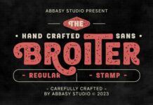 Broiter Font Poster 1