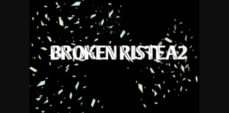 Brokenristea2 Font Poster 1